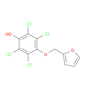 Phenol, 2,3,5,6-tetrachloro-4-(2-furanylmethoxy)-