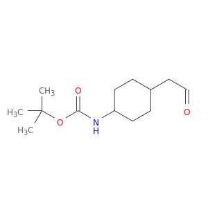 Carbamic acid, [4-(2-oxoethyl)cyclohexyl]-,1,1-dimethylethyl ester (9CI)