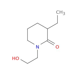2-Piperidinone, 3-ethyl-1-(2-hydroxyethyl)-