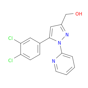 1H-Pyrazole-3-methanol, 5-(3,4-dichlorophenyl)-1-(2-pyridinyl)-