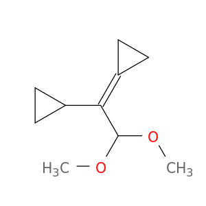 Cyclopropane, (1-cyclopropyl-2,2-dimethoxyethylidene)-