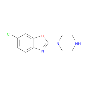 6-Chloro-2-(piperazin-1-yl)benzo[d]oxazole