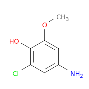 Phenol, 4-amino-2-chloro-6-methoxy-