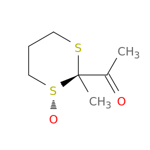 Ethanone, 1-[(1R,2R)-2-methyl-1-oxido-1,3-dithian-2-yl]-