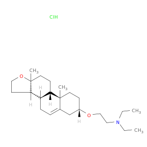 3-β-(2-二乙氨基乙氧基)雄甾-5-烯-17-酮盐酸盐