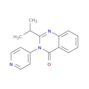 2-(propan-2-yl)-3-(pyridin-4-yl)quinazolin-4(3h)-one