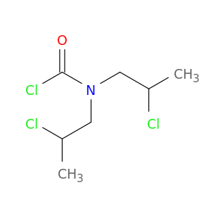 Carbamic chloride, bis(2-chloropropyl)-