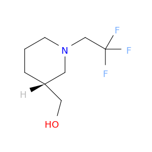 3-Piperidinemethanol, 1-(2,2,2-trifluoroethyl)-, (3R)-