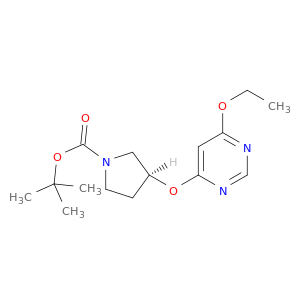 (S)-3-(6-乙氧基-嘧啶-4-基氧基)-吡咯烷-1-羧酸叔丁基酯
