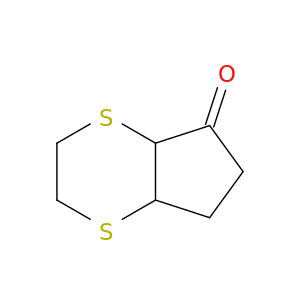 5H-Cyclopenta[B]-1,4-二辛-5-one,六羟基-