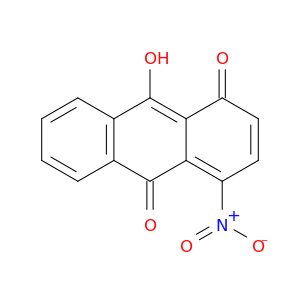 1,10-Anthracenedione, 9-hydroxy-4-nitro-