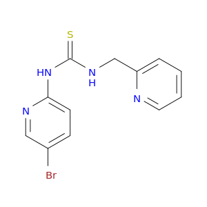 Thiourea, N-(5-bromo-2-pyridinyl)-N'-(2-pyridinylmethyl)-
