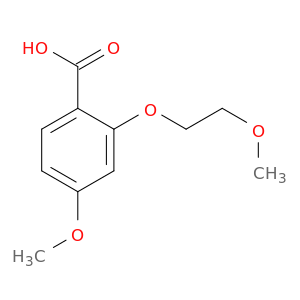 4-Methoxy-2-(2-methoxyethoxy)benzoic acid