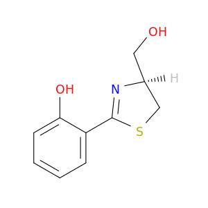 4-Thiazolemethanol, 4,5-dihydro-2-(2-hydroxyphenyl)-, (S)-