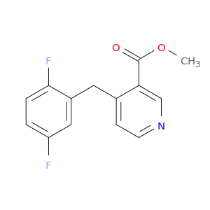 Methyl 4-(2,5-difluorobenzyl)nicotinate