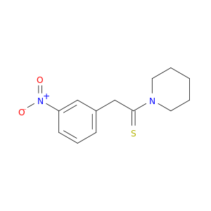 Piperidine, 1-[2-(3-nitrophenyl)-1-thioxoethyl]-