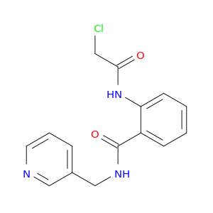 Benzamide, 2-[(chloroacetyl)amino]-N-(3-pyridinylmethyl)-
