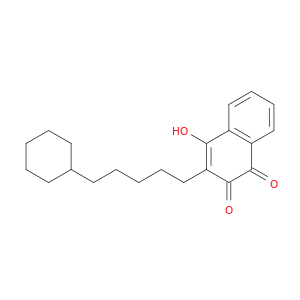 1,4-Naphthalenedione,2-(5-cyclohexylpentyl)-3-hydroxy-