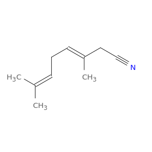 (3E)-3,7-二甲基-3,6-十八烯腈