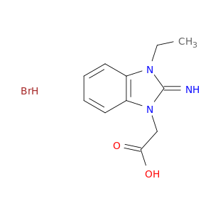 2-(3-乙基-2-亚氨基-2,3-二氢-1H-苯并[d]咪唑-1-基)乙酸氢溴酸盐