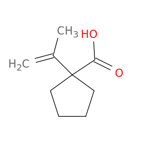 Cyclopentanecarboxylic acid, 1-(1-methylethenyl)-