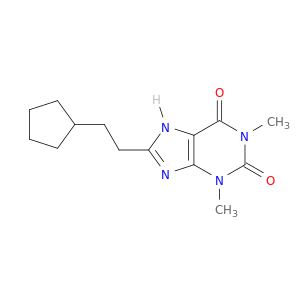 8-(2-CYCLOPENTYLETHYL)THEOPHYLLINE
