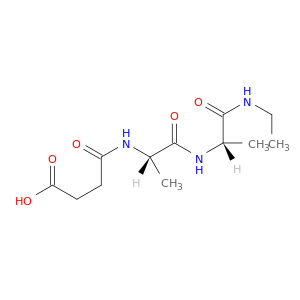 L-Alaninamide, N-(3-carboxy-1-oxopropyl)-L-alanyl-N-ethyl-