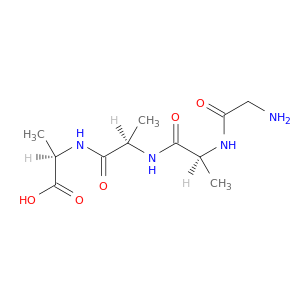D-Alanine, N-[N-(N-glycyl-L-alanyl)-D-alanyl]-