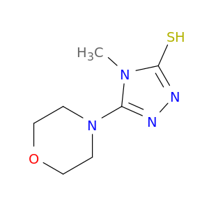 4-methyl-5-(morpholin-4-yl)-4H-1,2,4-triazole-3-thiol
