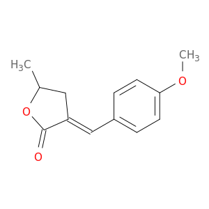 (E)-3-(4-甲氧基亚苄基)-5-甲基二氢呋喃-2(3H)-酮