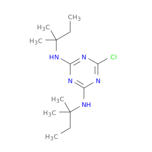 1,3,5-Triazine-2,4-diamine, 6-chloro-N,N'-bis(1,1-dimethylpropyl)-
