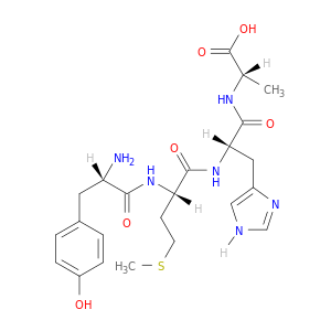 L-Alanine, L-tyrosyl-L-methionyl-L-histidyl-