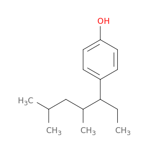 4-(1-乙基-2,4-二甲基戊基)苯酚