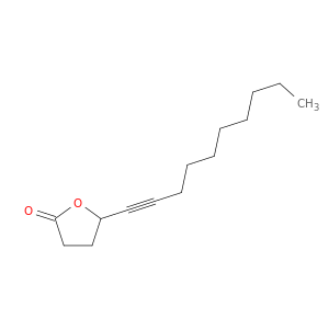 2(3H)-Furanone, 5-(1-decynyl)dihydro-