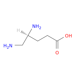 Pentanoic acid, 4,5-diamino-, (S)-