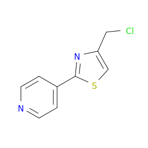 Pyridine, 4-[4-(chloromethyl)-2-thiazolyl]-