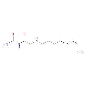 Acetamide, N-(aminocarbonyl)-2-(octylamino)-