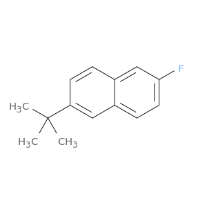 Naphthalene, 2-(1,1-dimethylethyl)-6-fluoro-