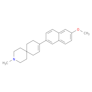 3-Azaspiro[5.5]undec-8-ene, 9-(6-methoxy-2-naphthalenyl)-3-methyl-