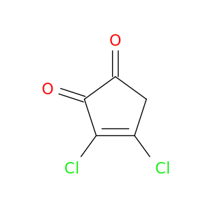 DICHLORO-3-CYCLOPENTENE-1,2-DIONE