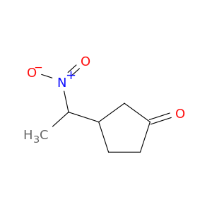 Cyclopentanone, 3-(1-nitroethyl)-