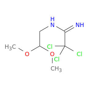 (1Z)-2,2,2-三氯-N'-(2,2-二甲氧基乙基)乙脒