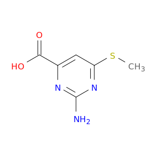 4-Pyrimidinecarboxylicacid, 2-amino-6-(methylthio)-