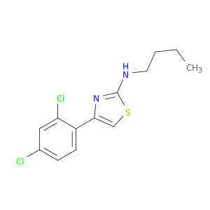 N-Butyl-4-(2,4-dichlorophenyl)-1,3-thiazol-2-amine