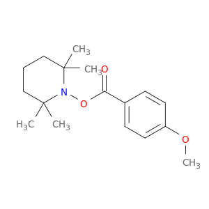 Piperidine, 1-[(4-methoxybenzoyl)oxy]-2,2,6,6-tetramethyl-