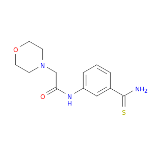 N-(3-氨基甲硫基苯基)-2-(吗啉-4-基)乙酰胺
