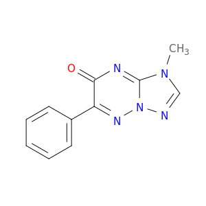 [1,2,4]Triazolo[1,5-b][1,2,4]triazin-7(1H)-one, 1-methyl-6-phenyl-