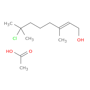 2-Octen-1-ol, 7-chloro-3,7-dimethyl-, acetate, (Z)-