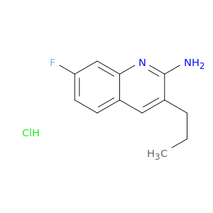 2-Amino-7-fluoro-3-propylquinoline hydrochloride