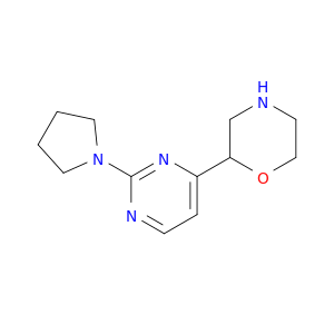 2-[2-(Pyrrolidin-1-yl)pyrimidin-4-yl]morpholine